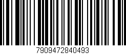 Código de barras (EAN, GTIN, SKU, ISBN): '7909472840493'