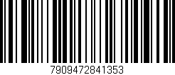 Código de barras (EAN, GTIN, SKU, ISBN): '7909472841353'