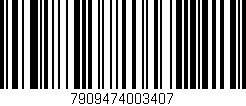 Código de barras (EAN, GTIN, SKU, ISBN): '7909474003407'