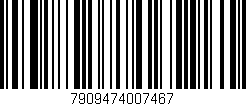 Código de barras (EAN, GTIN, SKU, ISBN): '7909474007467'