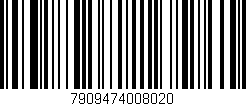 Código de barras (EAN, GTIN, SKU, ISBN): '7909474008020'