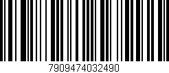 Código de barras (EAN, GTIN, SKU, ISBN): '7909474032490'