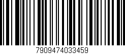 Código de barras (EAN, GTIN, SKU, ISBN): '7909474033459'