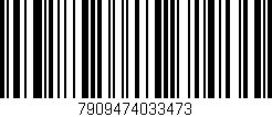 Código de barras (EAN, GTIN, SKU, ISBN): '7909474033473'