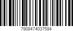 Código de barras (EAN, GTIN, SKU, ISBN): '7909474037594'
