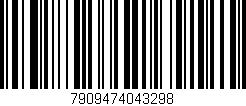 Código de barras (EAN, GTIN, SKU, ISBN): '7909474043298'