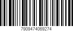 Código de barras (EAN, GTIN, SKU, ISBN): '7909474069274'