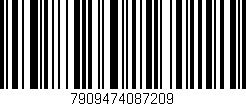 Código de barras (EAN, GTIN, SKU, ISBN): '7909474087209'