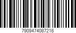Código de barras (EAN, GTIN, SKU, ISBN): '7909474087216'