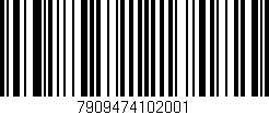Código de barras (EAN, GTIN, SKU, ISBN): '7909474102001'
