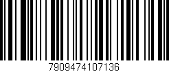 Código de barras (EAN, GTIN, SKU, ISBN): '7909474107136'