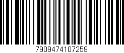 Código de barras (EAN, GTIN, SKU, ISBN): '7909474107259'