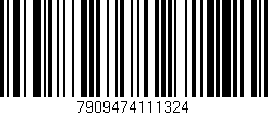 Código de barras (EAN, GTIN, SKU, ISBN): '7909474111324'