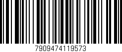 Código de barras (EAN, GTIN, SKU, ISBN): '7909474119573'