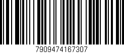 Código de barras (EAN, GTIN, SKU, ISBN): '7909474167307'