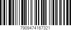 Código de barras (EAN, GTIN, SKU, ISBN): '7909474167321'