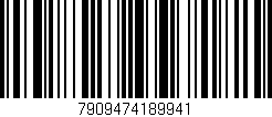 Código de barras (EAN, GTIN, SKU, ISBN): '7909474189941'