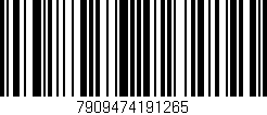 Código de barras (EAN, GTIN, SKU, ISBN): '7909474191265'