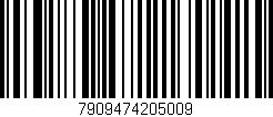 Código de barras (EAN, GTIN, SKU, ISBN): '7909474205009'