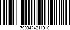 Código de barras (EAN, GTIN, SKU, ISBN): '7909474211918'