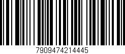 Código de barras (EAN, GTIN, SKU, ISBN): '7909474214445'