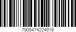 Código de barras (EAN, GTIN, SKU, ISBN): '7909474224918'