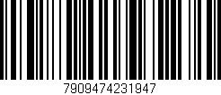 Código de barras (EAN, GTIN, SKU, ISBN): '7909474231947'