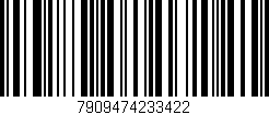 Código de barras (EAN, GTIN, SKU, ISBN): '7909474233422'