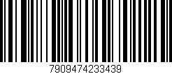Código de barras (EAN, GTIN, SKU, ISBN): '7909474233439'