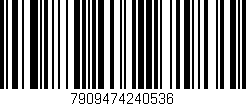 Código de barras (EAN, GTIN, SKU, ISBN): '7909474240536'