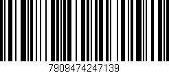Código de barras (EAN, GTIN, SKU, ISBN): '7909474247139'