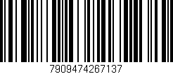 Código de barras (EAN, GTIN, SKU, ISBN): '7909474267137'