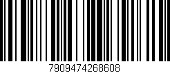 Código de barras (EAN, GTIN, SKU, ISBN): '7909474268608'