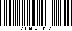 Código de barras (EAN, GTIN, SKU, ISBN): '7909474288187'