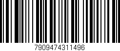 Código de barras (EAN, GTIN, SKU, ISBN): '7909474311496'