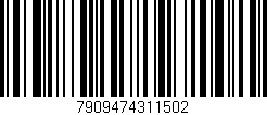 Código de barras (EAN, GTIN, SKU, ISBN): '7909474311502'