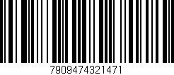 Código de barras (EAN, GTIN, SKU, ISBN): '7909474321471'