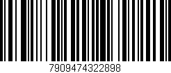 Código de barras (EAN, GTIN, SKU, ISBN): '7909474322898'