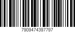 Código de barras (EAN, GTIN, SKU, ISBN): '7909474397797'