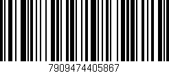 Código de barras (EAN, GTIN, SKU, ISBN): '7909474405867'