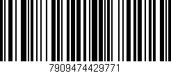Código de barras (EAN, GTIN, SKU, ISBN): '7909474429771'