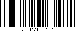 Código de barras (EAN, GTIN, SKU, ISBN): '7909474432177'