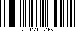 Código de barras (EAN, GTIN, SKU, ISBN): '7909474437165'