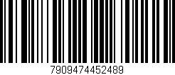 Código de barras (EAN, GTIN, SKU, ISBN): '7909474452489'