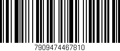 Código de barras (EAN, GTIN, SKU, ISBN): '7909474467810'