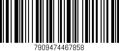 Código de barras (EAN, GTIN, SKU, ISBN): '7909474467858'