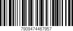 Código de barras (EAN, GTIN, SKU, ISBN): '7909474467957'