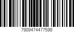 Código de barras (EAN, GTIN, SKU, ISBN): '7909474477598'