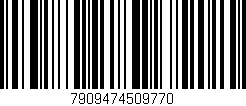 Código de barras (EAN, GTIN, SKU, ISBN): '7909474509770'