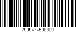 Código de barras (EAN, GTIN, SKU, ISBN): '7909474598309'
